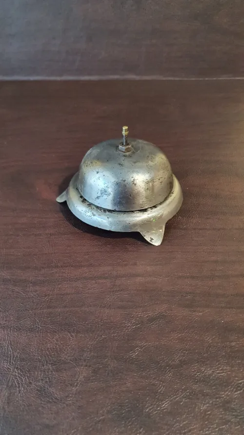 Ancienne sonnette de comptoir ou de service, vintage Hotelerie, Restauration, Années 30's 