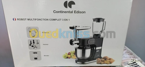 Robot multifonction complet 3 en1 