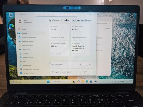 DELL latitude 5400 I5 8em 256G SSD 8G ram