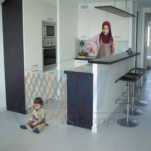 Barrière de sécurité pour bébé 104x64cm Multifonction