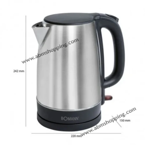 Bouilloire Electrique 1,7 Litre _2200 W _ Bomann