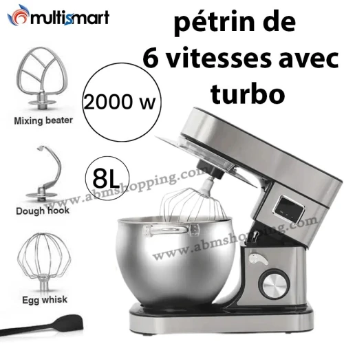 Pétrin de 6 vitesses avec turbo | multismart