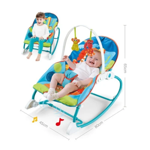  Transat bébé vibrant et musical 2 en 1 - Baby gaté
