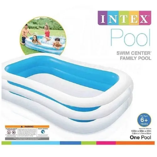 Piscine Gonflable Rectangulaire Family 262x175x56 cm INTEX