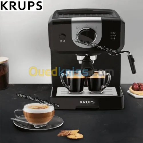 Machine à café et cappuccino professionnelle 15 bars | Krups