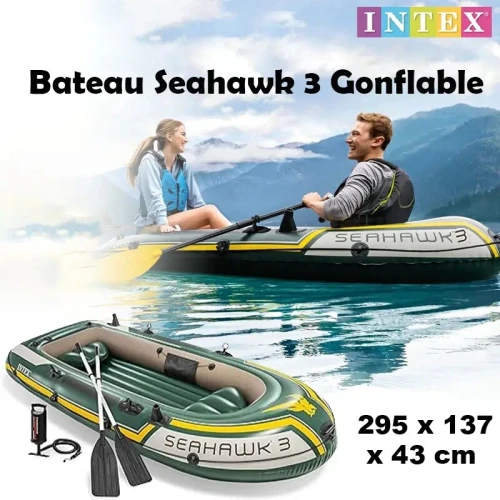 Bateau Seahawk 3 Gonflable 295x137x43cm | INTEX