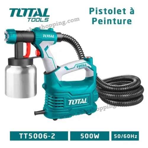 Pistolet de Peinture Électrique 0.8L 550W l TOTAL