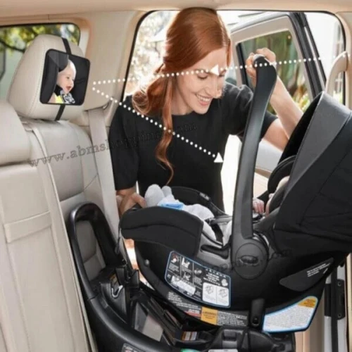 Rétroviseur de sécurité pour bébé rotatif à 360 degré