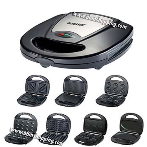 GRANTIE produit 2 ans Panineuse Multi-Grill 7en1 760W  Sonashi