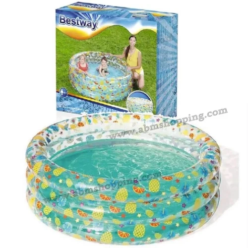 Piscine gonflable ronde transparente150x53cm| Bestway