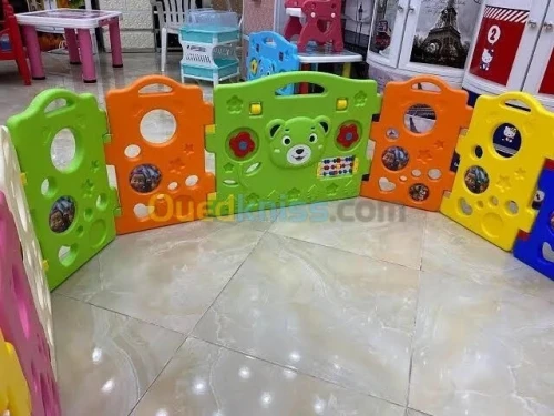 Parc de jeux pour enfants extensible selon le choix 240x160 cm
