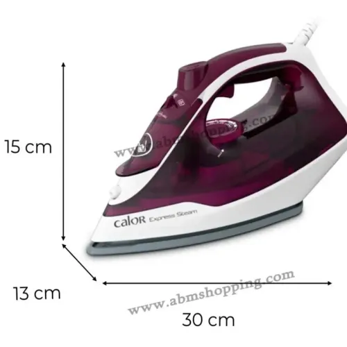 Fer À Repasser À Vapeur 2500W 270mL Avec Chauffe Rapide Et Semelle Céramique | Calor FV2835C0