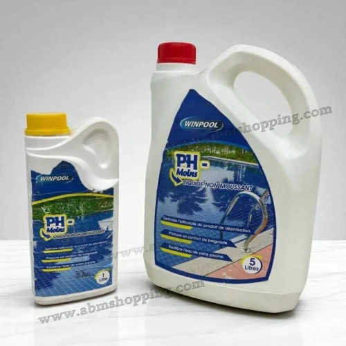 PH moins en liquide (PH-) pour piscine 1L-5L | WINPOOL
