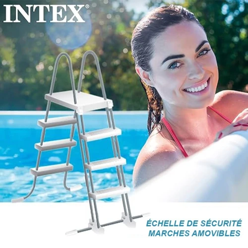 Piscine Prism Frame rectangulaire 400 x 200 x 122 cm|INTEX (F) 
