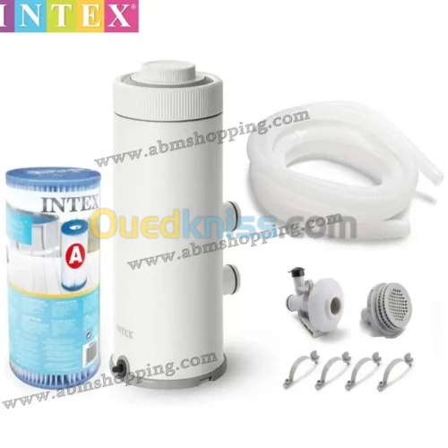 Pompe de filtration à cartouche [A] pour piscine 4.6m3/h-C530 | Intex