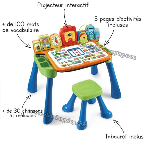  Magi bureau interactif 5 en 1 pour enfant _Vtech