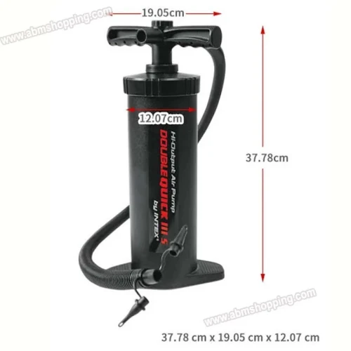 Pompe à air manuelle Double Quick III S _Intex