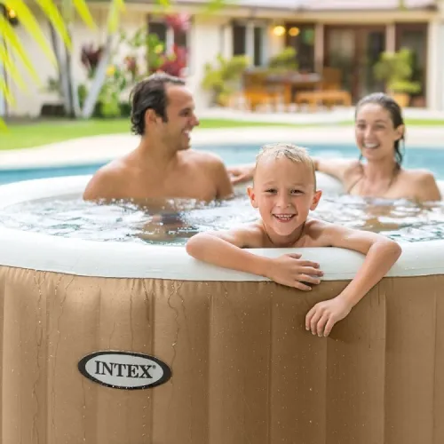 Spa gonflable Sahara 4 places 196x71cm  INTEX
