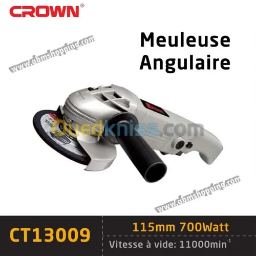 Meuleuse Angulaire 115mm 700W – Crown