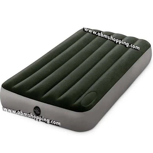 Matelas Gonflable Une Place et demi avec Pompe integrée 191x99x25 cm_ Intex