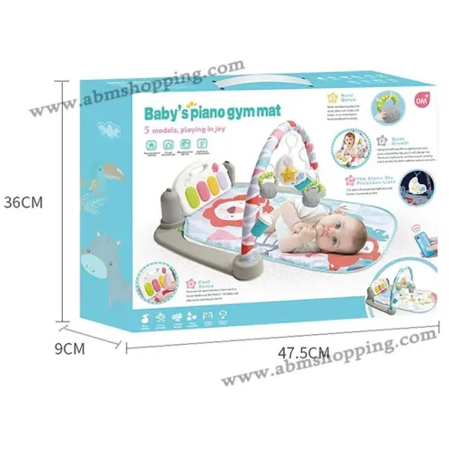 Tapis déveil Bluetooth Avec Piano Et Jouets Pour Bébé  بساط التسلية للرضع