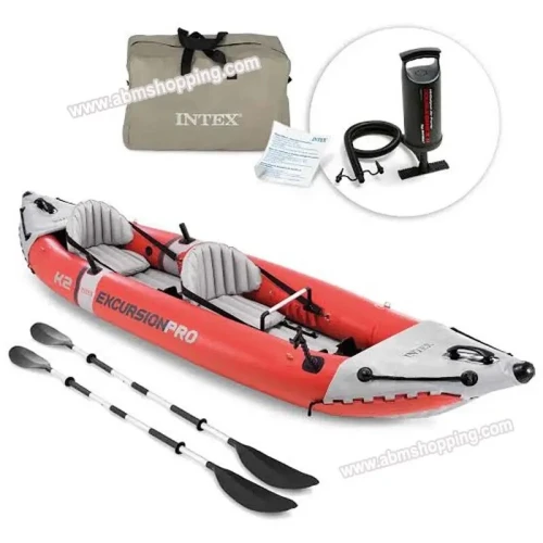 Kayak Gonflable 2 places 384x94x46 cm avec pompe intégrée  Intex (F) 