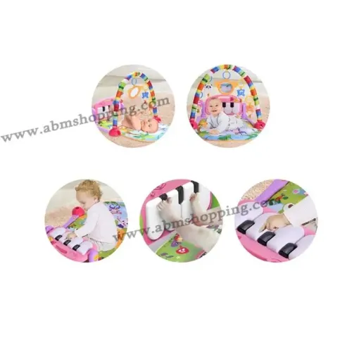 Tapis D Éveil Bébé avec Piano Multifonction Musical 0m+ | Fitness Rack