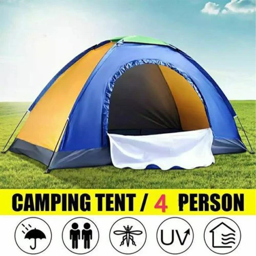 Tente de camping simple 4 personnes(facturation disponible)