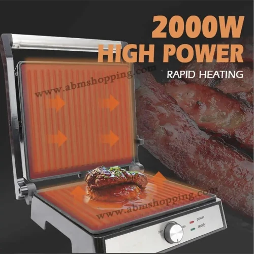 panineuse électrique 2000W 180شواية البانيني لمختلف السندوشات multismart