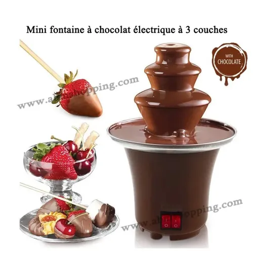 Mini fontaine à chocolat électrique