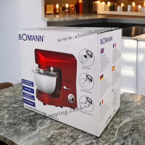 Pétrin double crochet 5L 1300 W | Bomann