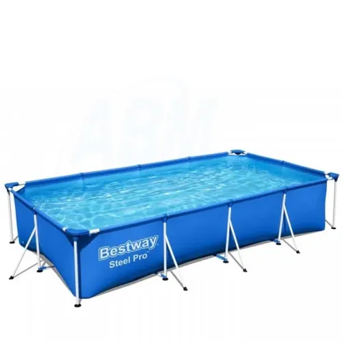 Piscine hors sol Steel Pro 400  211 81 cm  filtre à cartouche Bestway (facturation disponible) 