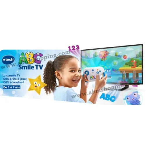 Ma première console TV éducative ABC Smile TV | VTECH