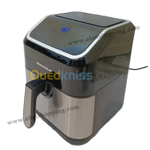 Friteuse à air 1600W 2EN1 : AIR FRYER & GRILL | KITCHEN LAB (facturation disponible)