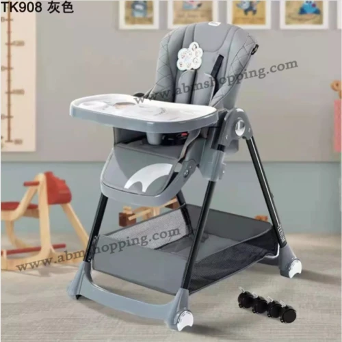 Chaise haute réglable Multipostions pour bébé | Kidilo