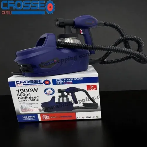 Pistolet à Peinture HVLP 1900 W | CROSSE