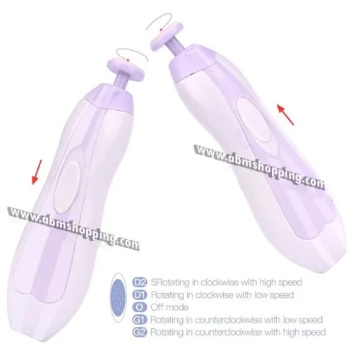 Lime à ongles électrique 6 en 1 pour bébé- Showell