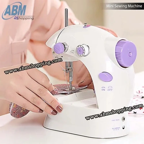 Mini machine à coudre | آلة خياطة كهربائية صغيرة بأداء عالي