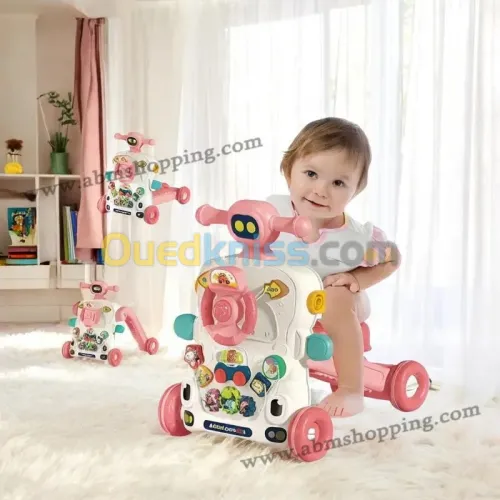 Trotteur multifonctions pour bébé 5en1
