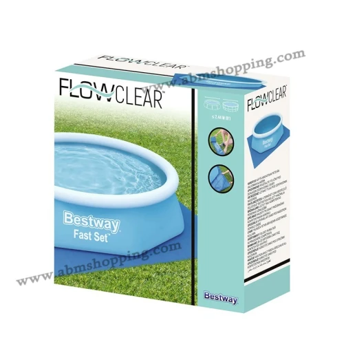 Tapis Protecteur De Sol De Piscine 274x274cm | Bestway (facturation disponible)