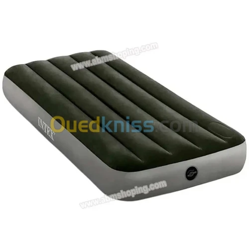 Matelas Gonflable Avec Pompe à Pied 191.76.25cm INTEX