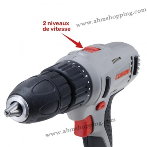 Perceuse Visseuse sans fil 24V avec 2 Batteries | CROWN