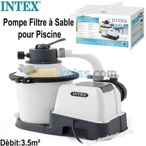 Pompe Filtre À Sable Pour Piscine Hors Sol -Intex (facturation disponible) 