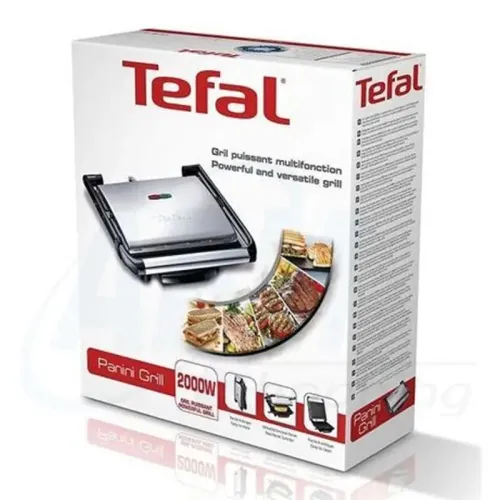 Gril Viande Panini Multifonction 2000W Tefal