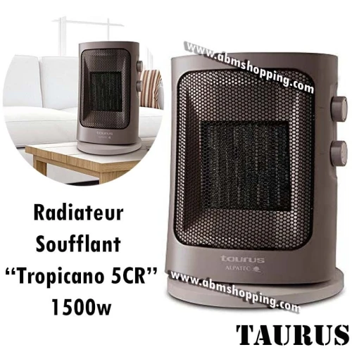 Radiateur Soufflant Tropicano 5Cr  1500w Taurus