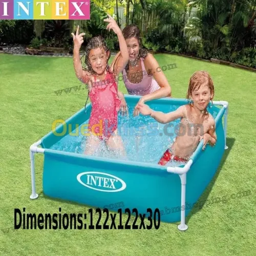 Mini piscine à cadre Small Frame122x122 x30cm| Intex