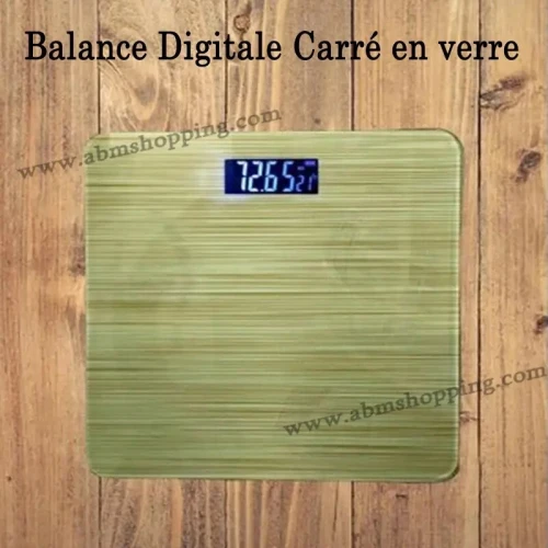 Balance Digitale En Verre