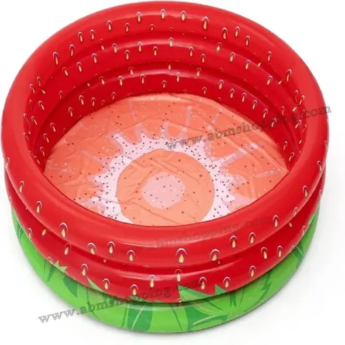 Piscine fraise160x160x38cm | Bestway