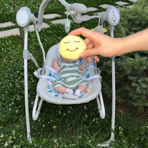 Balançoire télécommandée & Transat Relax 2en1 | Uboo Baby