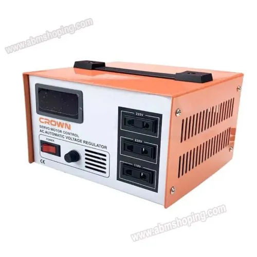Stabilisateur, Régulateur de tension automatique 1000VA | Crown